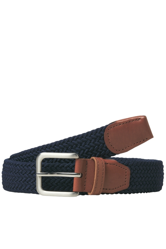 JACSPRING WOVEN BELT NOOS 12118114 NAVY BLAZER